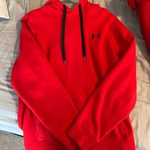 Under armour cold gear red sweatshirt!